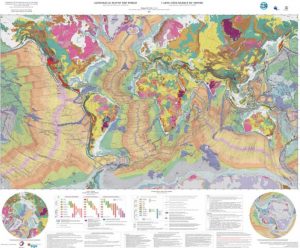 Carte géologique du Monde